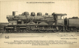 Les Locomotives Françaises. Machine Tender Nº 3154 à Surchauffeur Schmidt   TREN  TRAIN  TREIN. - Trains
