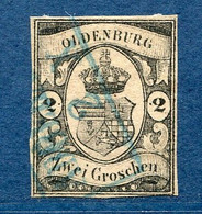 ⭐ Oldenbourg - YT N° 7 - Oblitéré - 1858 ⭐ - Oldenburg