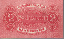 2 Mark Hammerstein Monnaie De Camp De Prisonniers - Gefangenenlager - WW1 - Etat Neuf - Colecciones