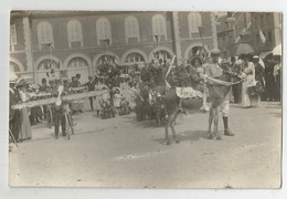 Carte Photo Place Animée Corso Fete Ane ..a Vichy 03 Allier ? - To Identify