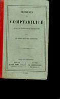 ELEMENTS DE COMPTABILITE AVEC DE NOMBREUX EXERCICES. - LES FRERES DES ECOLES CHRETIENNES. - 0 - Boekhouding & Beheer