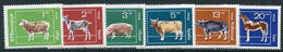 BULGARIA 1974 Domestic Livestock MNH / **.  Michel 2319-24 - Nuevos