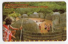 SWAZILAND Ref MV Cards SWA-09 VILLAGE E20 Date 03/2001 - Swaziland