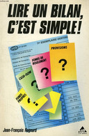 LIRE UN BILAN, C'EST SIMPLE ! - REGNARD JEAN-FRANCOIS - 1994 - Management