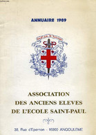 ASSOCIATION DES ANCIENS ELEVES DE L'ECOLE SAINT-PAUL, ANGOULEME, ANNUAIRE 1989 - COLLECTIF - 1989 - Telephone Directories