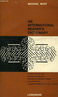 AN INTERNATIONAL READER'S DICTIONARY - WEST Michael - 1966 - Diccionarios