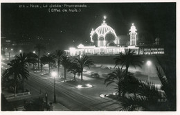 NICE LA JETEE PROMENADE EFFET DE NUIT - Niza La Noche