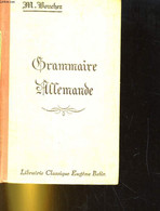 GRAMMAIRE ALLEMANDE - M. BOUCHEZ - 1944 - Atlas