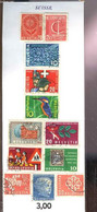 Collection De 12 Timbres-poste, Neufs Et Oblitérés, De Suisse. Sapeurs-Pompiers. - TIMBRE-POSTE - 1964 - Philatélie Et Histoire Postale