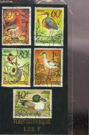 Collection De 5 Timbres-poste Oblitérés, De Tchécoslovaquie. Série : Oiseaux. - TIMBRE-POSTE - 0 - Philately And Postal History