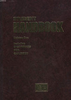 STUDENT HANDBOOK INDLUDING VOLUME 1 - COLLECTIF - 1989 - Diccionarios