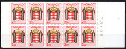 ColMB  Monaco  Carnet N° 2 Neuf XX MNH Cote 12,50€ - Markenheftchen