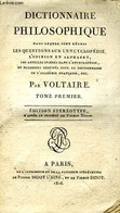 DICTIONNAIRE PHILOSOPHIQUE, 13 TOMES (INCOMPLET) - VOLTAIRE - 1816 - Encyclopédies