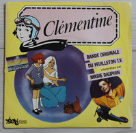 DISQUE VINYLE 45T - Feuilleton TV CLEMENTINE RECRE A2 MARIE DAUPHIN ANTENNE 2  1985 Polydor - Niños