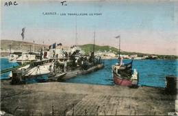 Cannes * Les Torpilleurs Au Port * Bateau Guerre * Marine Française - Cannes