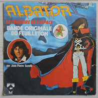 DISQUE 45 TOURS TV ALBATOR LE CORSAIRE DE L'ESPACE BO DU FEUILLETON 1979 - Kinderlieder