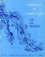 ESTHETIQUE & COSMETOLOGIE, 18e ANNEE, N° 200, DEC.-JAN. 1977-1978 - COLLECTIF - 1977 - Bücher