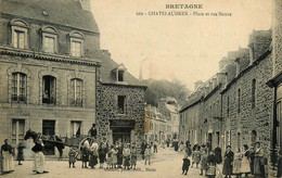 Chatelaudren * Place Et Rue Neuve * Entreprise Générale De Peinture ED. GUILLOT - Châtelaudren