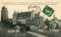 CHATEAUGIRON LE CHATEAU ET L'EGLISE - Châteaugiron