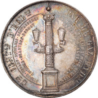 Algeria, Médaille, Compagnie Centrale De L'Eclairage Au Gaz Hydrogène, 1852 - Other & Unclassified