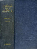 HARRAP'S STANDARD FRENCH AND ENGLISH DICTIONARY, PART TWO, ENGLISH-FRENCH - COLLECTIF - 1960 - Dictionnaires, Thésaurus