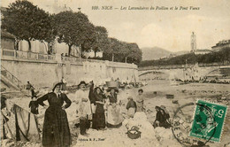 Nice * Les Lavandières Du Paillon Et Le Vieux Pont * Lavoir Laveuses - Otros & Sin Clasificación