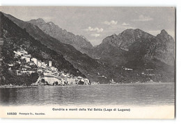 CPA Suisse Gandria E Monti Della Val Solda Lugano - Gandria 