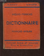 Dictionnaire Anglais - Français Et Français - Anglais. - KUENTZ E. Et SAILLENS E. - 1944 - Wörterbücher