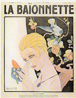 BRUNELLESCHI  - 1° Série "Journaux Anciens" Carte De Presse N° 2 - La Baïonette - L' Après Guerre  1(121573) - Brunelleschi