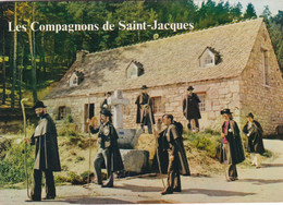 AUMONT  (48) Pèlerins De Saint Jacques De Compostelle - Aumont Aubrac