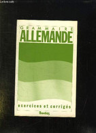 EXERCICES DE GRAMMAIRE ALLEMANDE. - SAUCIER FRANCINE. - 1986 - Atlas