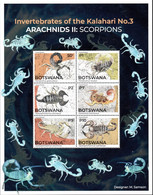 Botswana - 2021 Scorpions MS (**) - Spiders