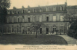 Paris 7ème * Chirurgie Médecine , Maison De Santé Du Docteur Ch. BONNET , 7 Rue De La Chaise * Façade Est Parc - District 07