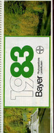 CALENDRIER BAYER 1983. - COLLECTIF - 1983 - Agenda & Kalender