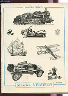 MODELES REDUITS / CATALOGUE DE JEUX JOUETS ET MODELES REDUITS : PLANS DU MUSEE DE LA MARINE (NAVIRES ANCIENS ET MODERNES - Modellismo