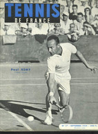 TENNIS DE FRANCE, N°17, SEPTEMBRE 1954. PAUL REMY, 1er JOUEUR FRANCAIS / UN BALLE POUR RIEN Par JACQUES PERRET/ LA FINAL - Bücher