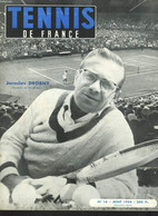 TENNIS DE FRANCE, N°16, AOUT 1954. JAROSLAV DROBNY, CHAMPION DE WIMBLEDON/ PRINCIPAUX MATCHES DU SIMPLE MESSIEURS/ LE SM - Libros