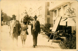 Nice * Carte Photo * Rue Promenade Des Anglais * M Charles GERAN * 1942 - Otros & Sin Clasificación