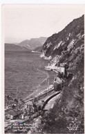Train Au Tunnel Du Lac De Bourget Route De La Corniche - Treni
