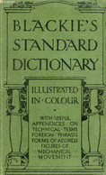 BLACKIE'S STANDARD DICTIONARY - COLLECTIF - 0 - Dizionari, Thesaurus