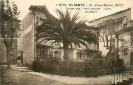 Nice * Devanture Hôtel DURANTE * 16 Avenue Durante - Pubs, Hotels And Restaurants