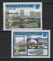Ivory Coast (2005) - Set -   /  Bus - Cars - Ships - Transport - Bus