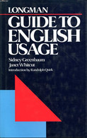 LONGMAN GUIDE TO ENGLISH USAGE - GREENBAUM SIDNEY, WHITCUT JANET - 1992 - Dictionnaires, Thésaurus