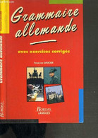 GRAMMAIRE ALLEMANDE AVEC EXERCICES CORRIGES - SAUCIER FRANCINE - 1993 - Atlas