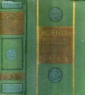 AGENDA DES EDITEURS IMPRIMEURS PAPETIERS RELIEURS BROCHEURS LIBRAIRIES ET DES INDUSTRIES CONNEXES - 1932. - COLLECTIF - - Agendas Vierges