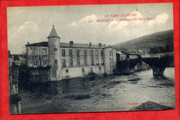 * BRASSAC - Le Château Et Le Vieux Pont - 1915 ( Correspondance Militaire Au Dos ? ) - Brassac