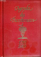 AGENDA DU BICENTENAIRE 1789-1989 - SOPAD NESTLE RESTAURATION PROFESSIONNELLE. - COLLECTIF - 0 - Agendas Vierges