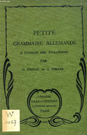 PETITE GRAMMAIRE ALLEMANDE A L'USAGE DES ETRANGERS - KRAUSE CHARLES, NERGER CHARLES - 1903 - Atlas