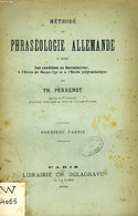 METHODE DE PHRASEOLOGIE ALLEMANDE, 1re PARTIE - PERRENOT Th. - 1888 - Atlas