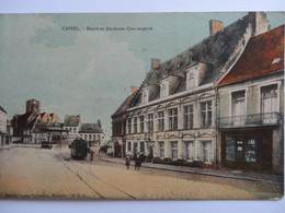 CASSEL MAIRIE ET ANCIENNE CONCIERGERIE CARTE COLORISEE - Cassel